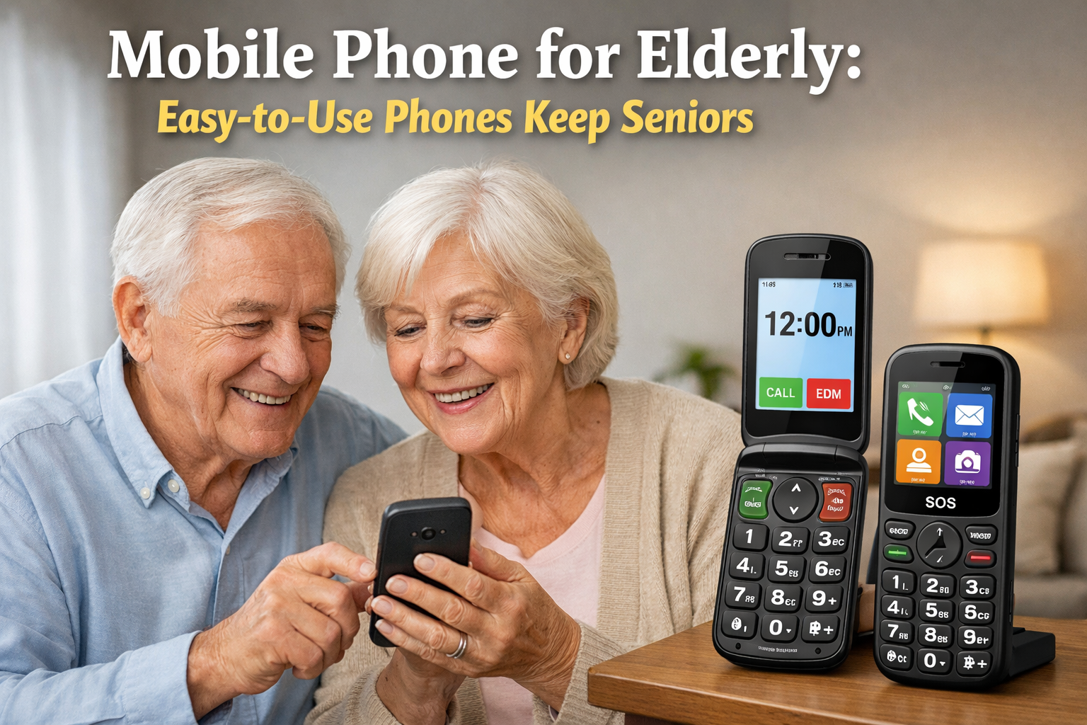 Mobile Phone for Elderly: Easy-to-Use Phones Keep Seniors